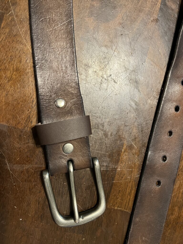 Leather - Belt Repair
