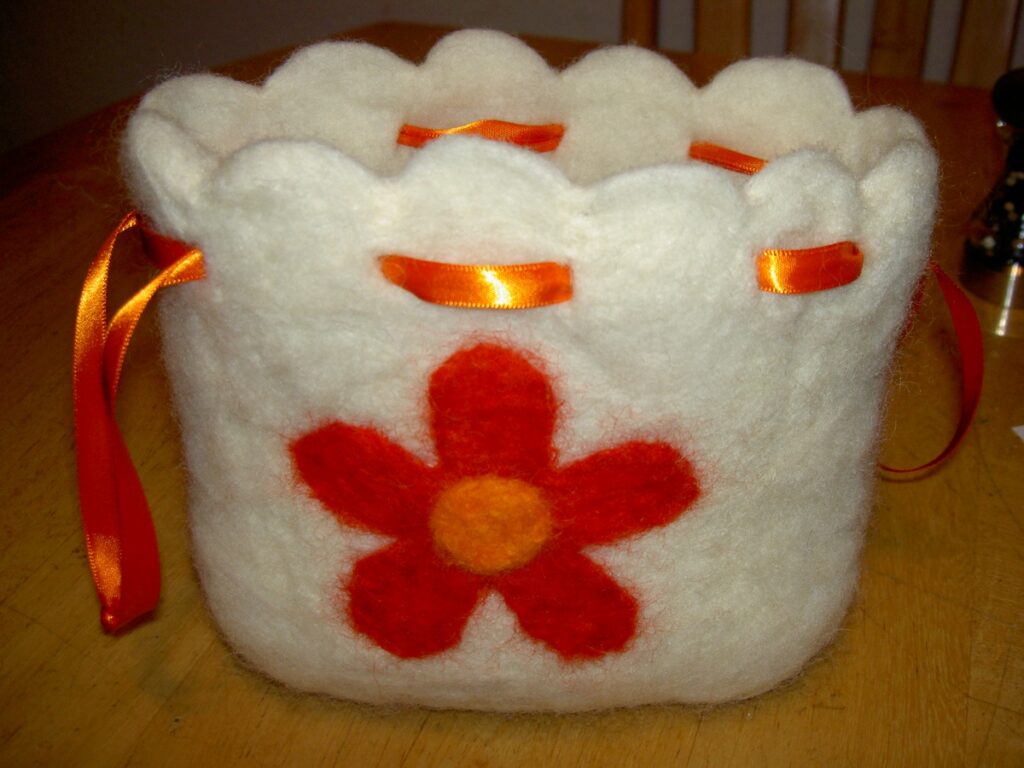 Wet & Needle Felt Bag
