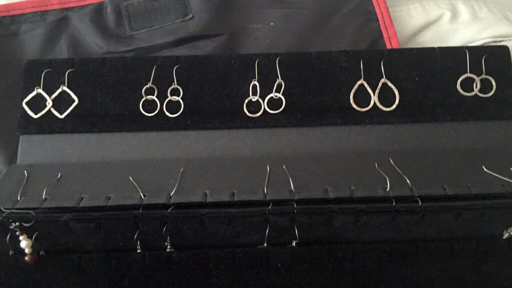 Earrings - Fused Silver