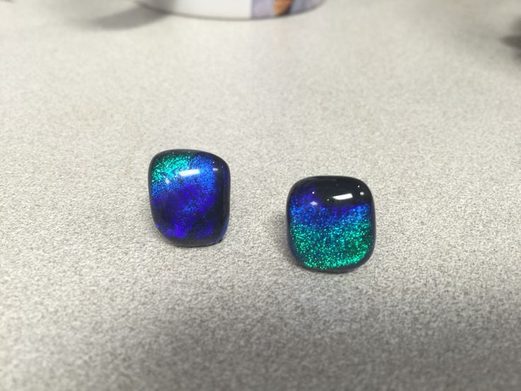 Earrings - Fused Glass